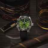 Ocean Crawler Ocean Navigator 45 - Green - Preorder - Ocean Crawler Watch Co.