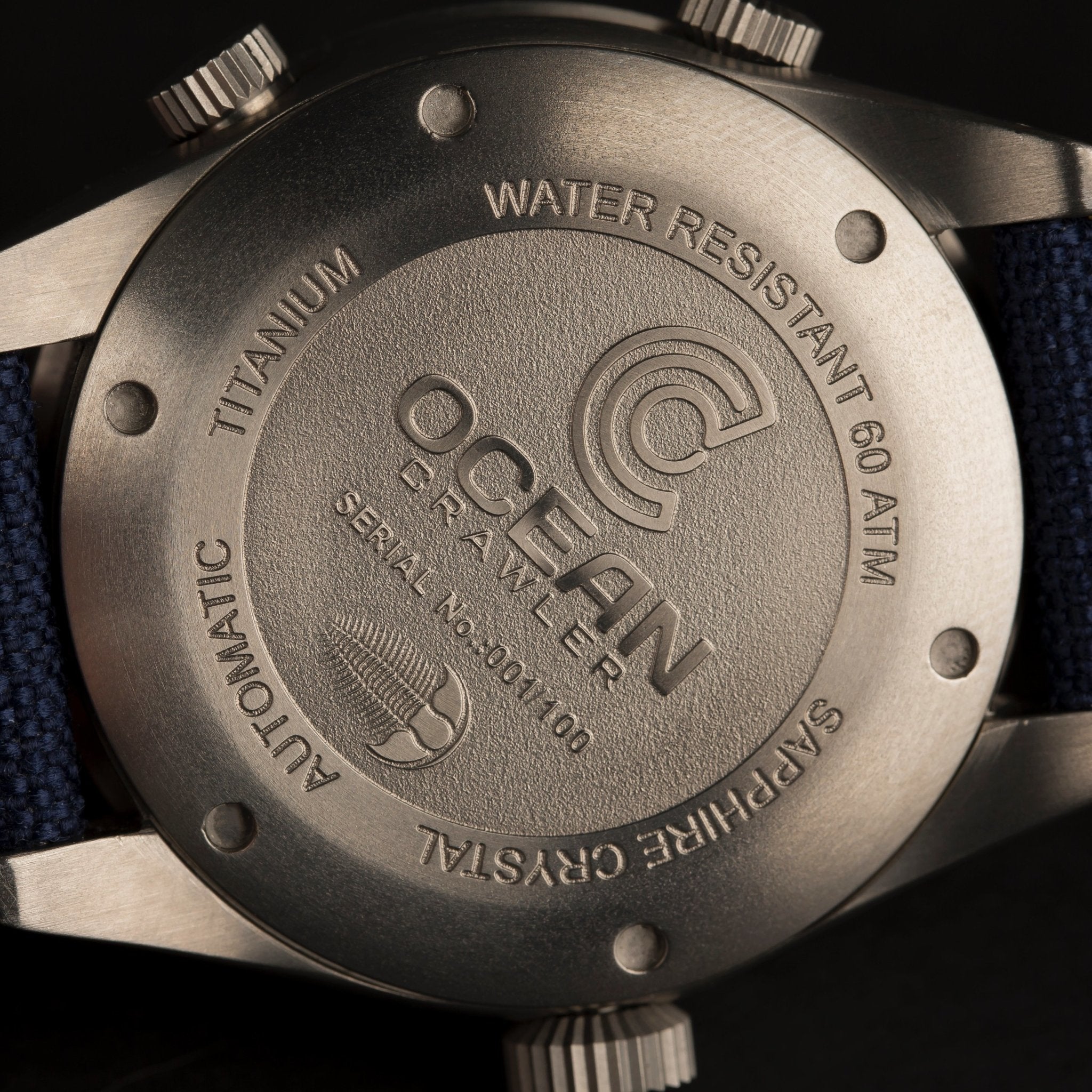 Ocean Crawler Ocean Navigator - Black - Ocean Crawler Watch Co.