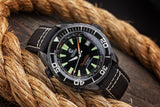 Ocean Crawler Ocean Navigator - DLC - Black - Preorder - Ocean Crawler Watch Co.