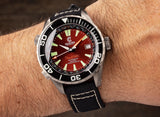 Ocean Crawler Ocean Navigator - Red - Preorder - Ocean Crawler Watch Co.