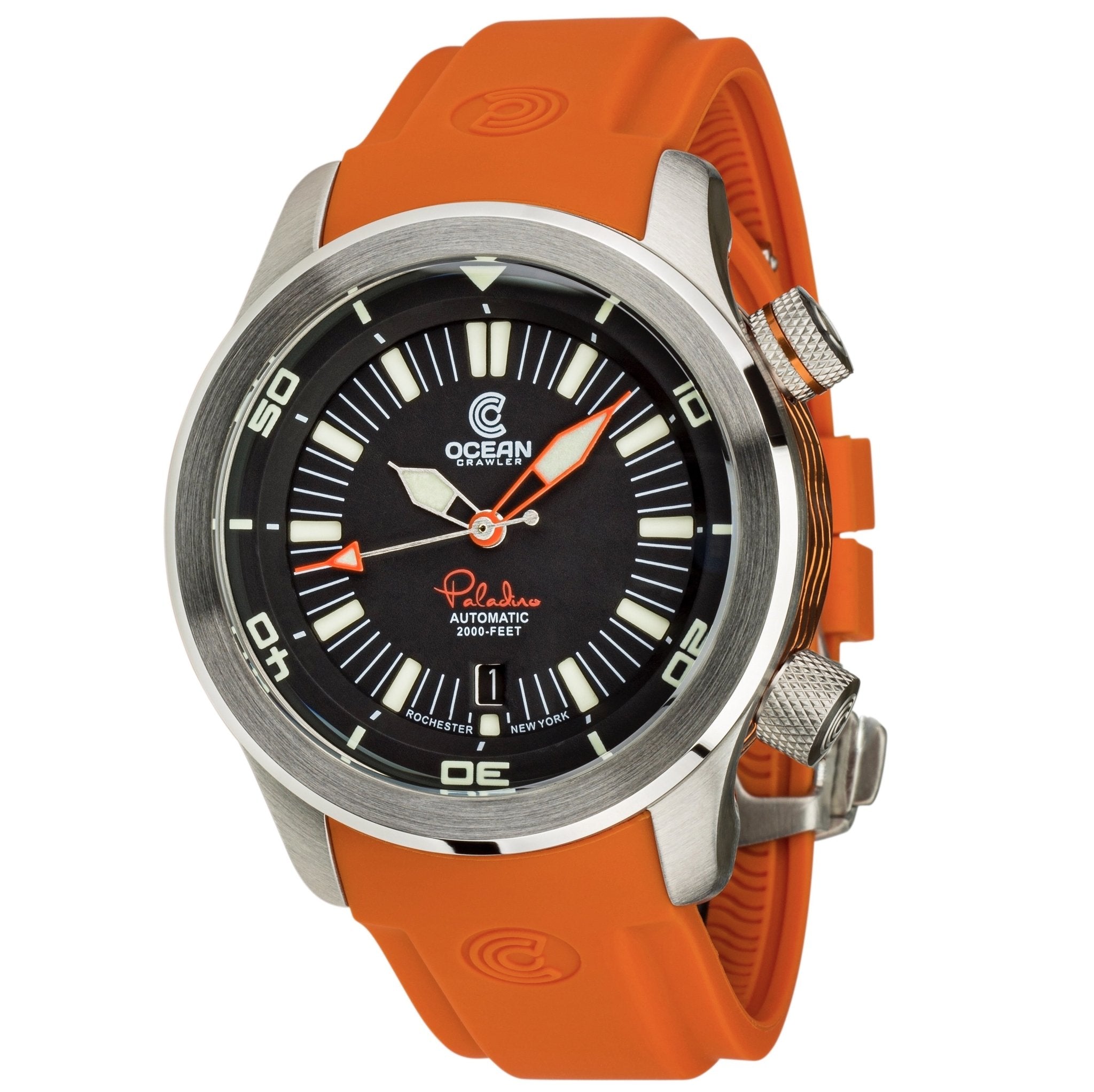 Ocean Crawler Paladino WaveMaker - Black - Ocean Crawler Watch Co.