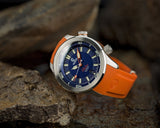 Ocean Crawler Paladino WaveMaker - Blue - Ocean Crawler Watch Co.