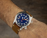 Ocean Crawler Paladino WaveMaker - Blue - Ocean Crawler Watch Co.