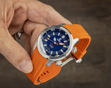 Ocean Crawler Paladino WaveMaker - Blue - Ocean Crawler Watch Co.