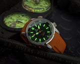Ocean Crawler Paladino WaveMaker - Green - Ocean Crawler Watch Co.