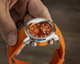 Ocean Crawler Paladino WaveMaker - Orange - Ocean Crawler Watch Co.