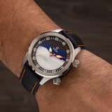 Ocean Crawler Paladino WaveMaker - Prototype #2 - Fordite - Ocean Crawler Watch Co.
