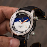 Ocean Crawler Paladino WaveMaker - Prototype #2 - Fordite - Ocean Crawler Watch Co.