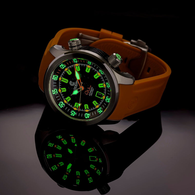 Ocean Crawler Paladino WaveMaker V2 - Black - Ocean Crawler Watch Co.
