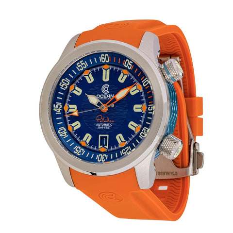 Ocean Crawler Paladino WaveMaker V2 - Blue - Ocean Crawler Watch Co.