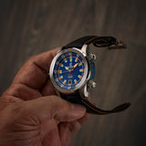 Ocean Crawler Paladino WaveMaker V2 - Blue - Ocean Crawler Watch Co.