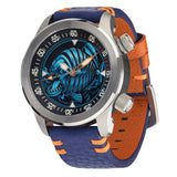 Ocean Crawler Piranha - Black/Blue - Ocean Crawler Watch Co.