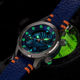 Ocean Crawler Piranha - Blue - Preorder - Ocean Crawler Watch Co.