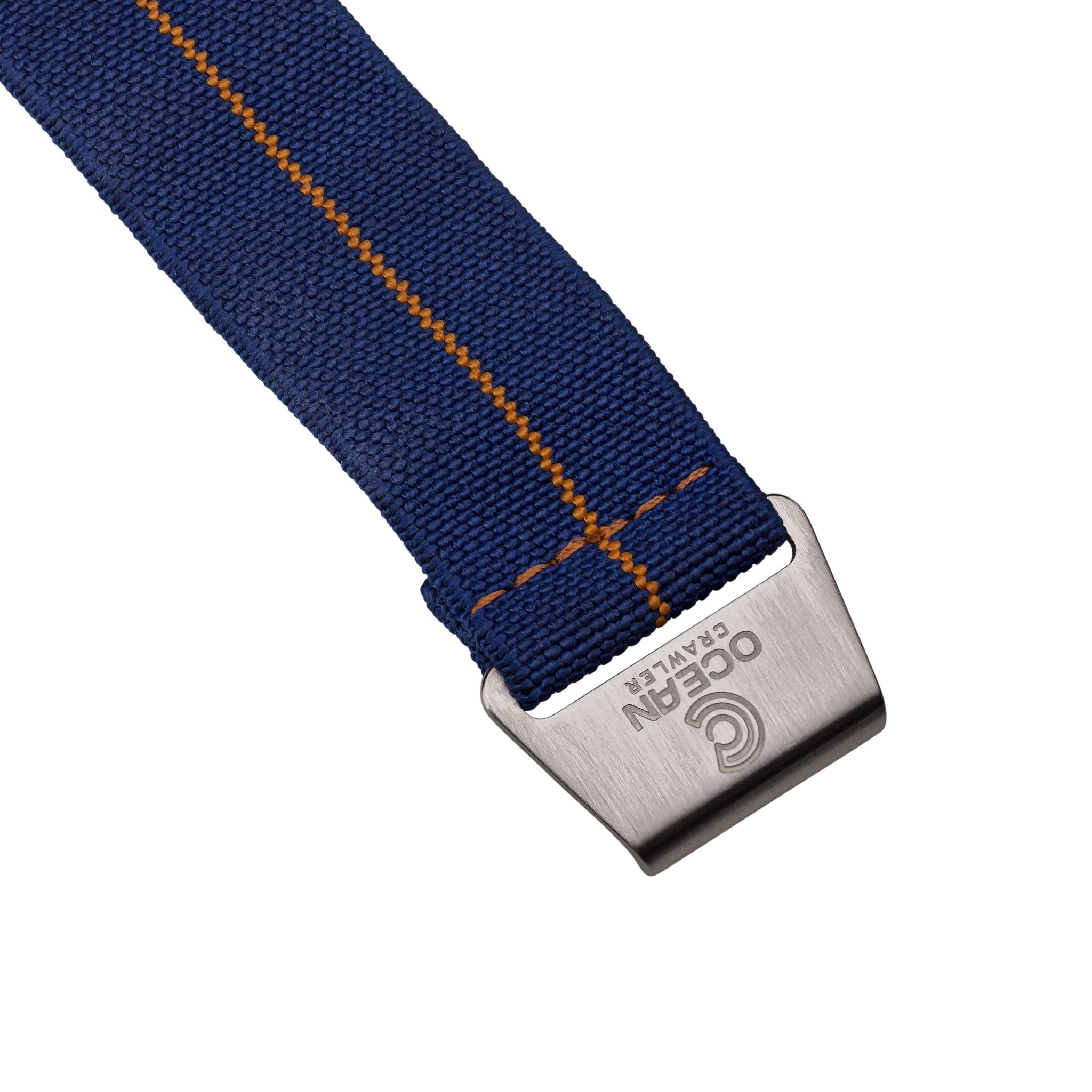 Orange/Blue NATO Strap - Ocean Crawler Watch Co.